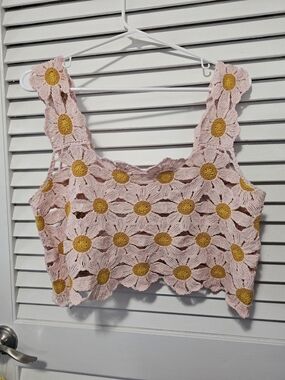 Daisy Crochet Top